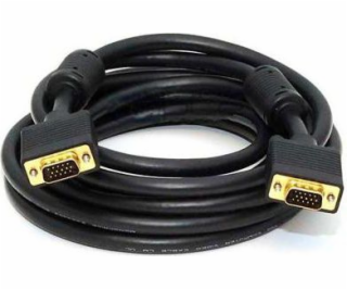 Kabel D-Sub (VGA) - D-Sub (VGA) 10m czarny