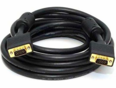 Kabel D-Sub (VGA) - D-Sub (VGA) 10m czarny