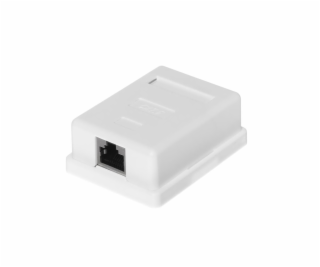 NetRack Gniazdo kompletne natynkowe 1 x RJ45, 8p8c, FTP, ...