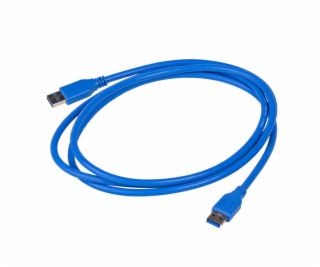 Kabel USB Akyga USB-A - USB-A 1.8 m Niebieski (AK-USB-14)