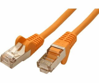 FTP patchcord, Cat.5e, RJ45 M-7,5m, chránený, žltý, ekono...