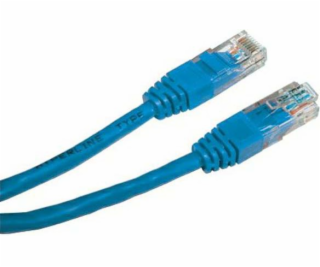 Patchcord, UTP, Cat.6, nieekranowany, 0.5m, niebieski