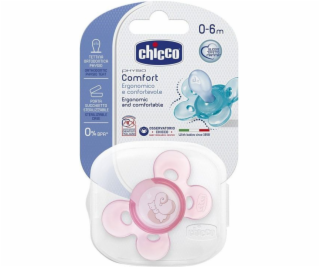 Chicco Physio Comfort silikónový cumlík 0-6m ružový (7491...