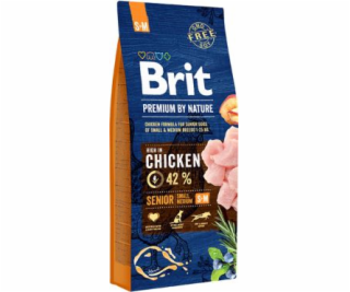 Brit Premium By Nature Senior S+M Small + Medium 3kg