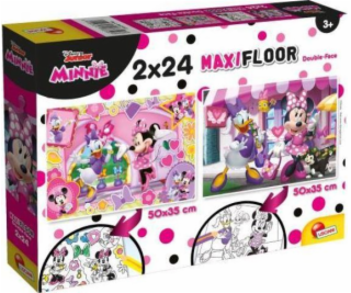 Lisciani Puzzle Supermaxi 2x24 Minnie