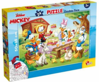 Lisciani Puzzle dwustronne Plus 24 Kaczor Donald