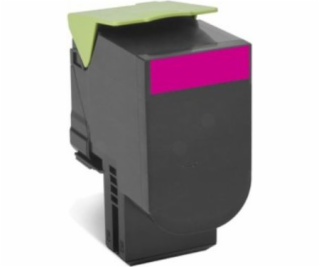 Toner Lexmark 80C2SME Magenta Oryginał  (80C2SME)