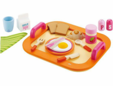 SEVI 006-82317 WOODEN BREAKFAST SET - 16 ELEMENTS