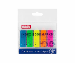 Easy ZakĹ‚adki indeksujÄ…ce STICK IT 45x12 mm plastikowe