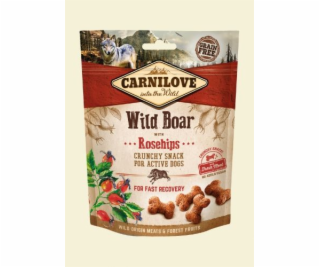 Carnilove Dog Crunchy Snack Wild Boar s Rosehips s čerstv...