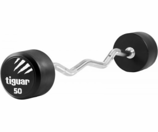 Tiguar Barbell zlomený tiguar PU 50 kg TI-WLBPU050, Veľko...