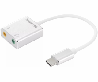 SANDBERG 136-26 Sandberg USB-C --> Sound Link adaptér