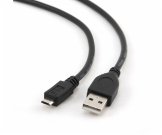 Kabel USB Gembird USB-A - microUSB 0.1 m Czarny (CCP-mUSB...