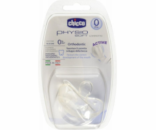 Chicco Smoczek Physio Soft silikonowy bezbarwny 0m+ (180801)