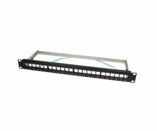 LogiLink Patch panel 19 1U 24x slot keystone ekranowany C...