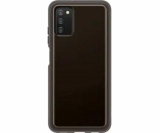 Samsung Poloprůhledný zadní kryt A03s Black