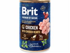 Brit Brit Premium By Nature Chicken & Hearts puszka 400g