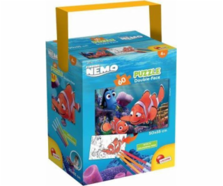 Lisciani Puzzle dwustronne w tubie 60el. 50x35cm Nemo. 86...