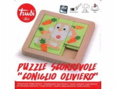 Sevi SEVI PRZESUWNE PUZZLE Z KRÓLICZKIOM