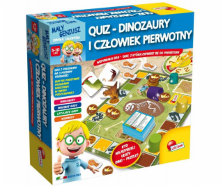 Lisciani Maly Geniusz, Quiz - Dinozaury aj czlowiek pierw...