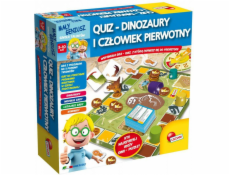 Lisciani Maly Geniusz, Quiz - Dinozaury aj czlowiek pierwotny - P54374