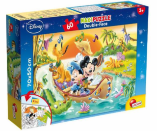 Lisciani Puzzle dwustronne MAXI 60el Mickey 304-48205