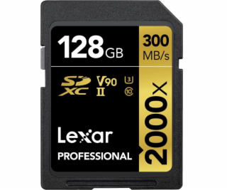 Lexar Pro 2000X SDHC/SDXC UHS-II U3(V90) R300/W260 (w/o c...