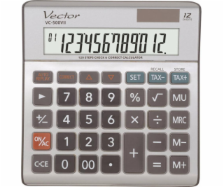 VECTOR CALCULATOR OFFICE KAV VC-500 VII GREY