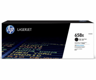 HP 658X Black LaserJet Toner Cartridge