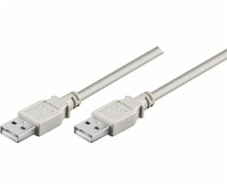 Kábel USB Neutralle USB-A - USB-A 1.8 m Szary