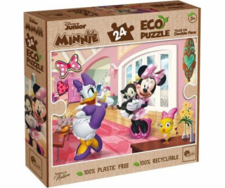 Lisciani LISCIANI DISNEY PUZZLE EKO DWUSTRONNE MINNIE 24 EL.