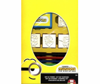 Multiprint MULTIPRINT MINIONKI PIECZĄTKI BOX 4 SZT