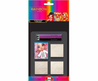 Multiprint MULTIPRINT RAINBOW HIGH STAMPS BLISTER 3 KS.