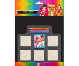 Multiprint MULTIPRNT RAINBOW HIGH PIECZĄTKI BLISTER 5 SZT