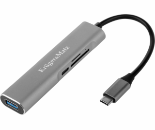 Stacja/replikator Kruger&Matz Adapter USB-C Kruger Matz 5...