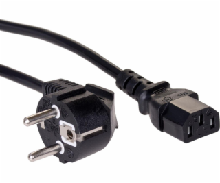 Akyga PC napájecí kabel 1.5m/250V/PVC/černa