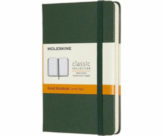 Moleskine Notes Classic 9x14 tw. línia - myrtle zielony