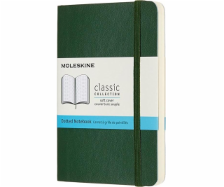 Moleskine Notes 13x21 línia myrtle zielone