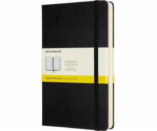 Moleskine Notes Classic 13x21 tw. kratka czarny