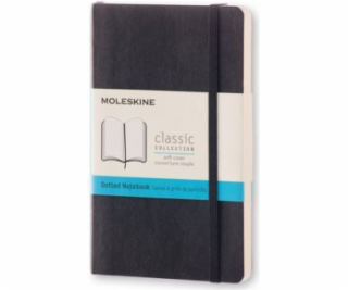 Moleskine Notes P kartki w kropki czarny