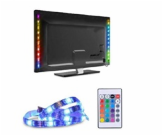 Solight LED RGB pásek pro TV, 2x 50cm, USB, vypínač, dálk...