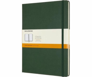 Moleskine Notes Classic XL 19x25 tw. línia myrtle green