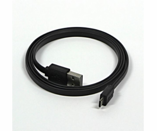 Kábel USB Logo USB-A - 0.3 m Czarny