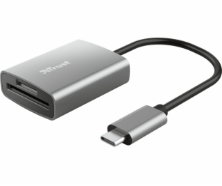 TRUST čtečka paměťových karet DALYX Fast, externí, USB-C,...