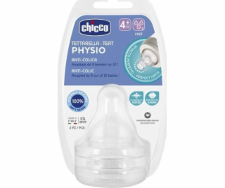 Chicco 20335-Smoczek Perfect5 Fast Flow 4 P+ 2 PCS