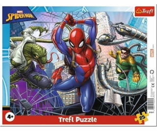 Trefl Puzzle 25 dílků Brave Spiderman 31347 Trefl