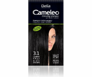 Delia Cosmetics Cameleo Coloring šampón 3.1 čiernohnedý