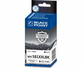 Black Point Ink BPC581XXLBK CLI-581BKXXL fotografická čierna