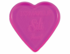 Silikónová hubka na make-up Makeup Revolution Silicone Heart Sponge