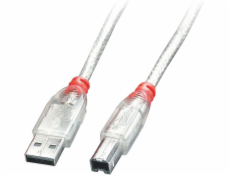 Lindy USB A/B USB kabel, 5m (41755)